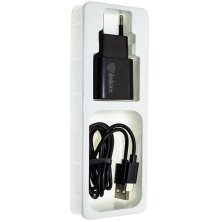 Мережевий зарядний пристрій INKAX CD-08 1.0A + USB кабель TYPE-C
