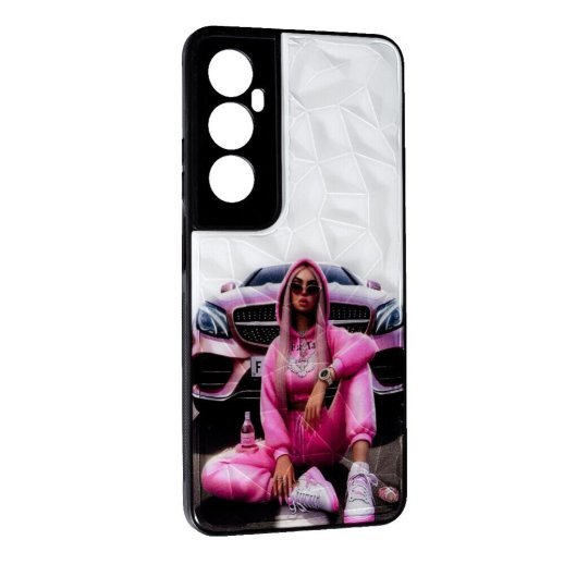 Накладка Prisma Ladies New для Realme C65 (4G) Pink Car