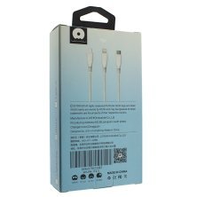 Мережевий зарядний пристрій WUW T23 2 USB + USB Micro 2100 mA