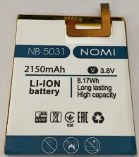 Акумулятор для Nomi NB-5031 AAAA