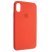 Чехол силиконовый Soft Touch (открытые низ и камера) для IPHONE XS MAX
