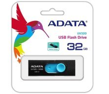USB флеш 32Gb A-DATA UV320 USB 3.2 BLACK/BLUE