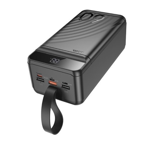 Power Bank HOCO J123C Element 22.5W+PD20W fully compatible power bank with digital display 60000 mAh чорний