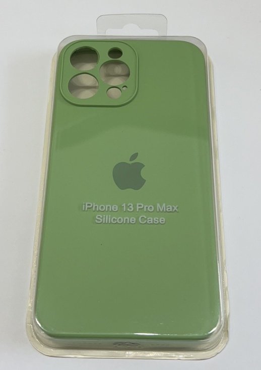 Чохол Silicone Case Copy Apple iPhone 13 Pro Max Square Mint, 16
