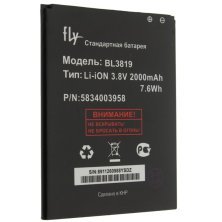 Акумулятор ОРИГІНАЛ КУЛЕК FLY BL3819