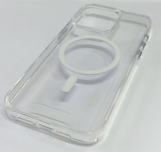 Силикон Space for Apple Iphone 15 Pro Max with Magsafe Прозорий