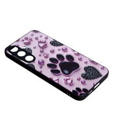 Накладка Fashion Mix для Samsung S25 Plus Pink Paws