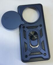 Armor Case With Curtain for Xiaomi Redmi A3 Dark Blue