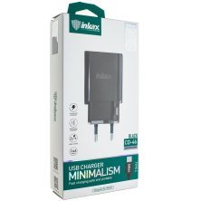 Зарядний пристрій INKAX CD-46 2.4A + USB кабель TYPE-C