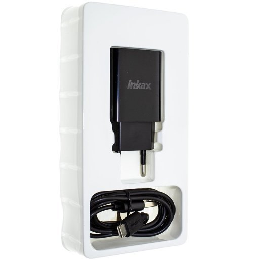 Зарядний пристрій INKAX CD-46 2.4A + USB кабель TYPE-C