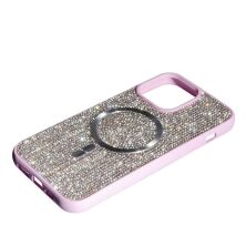 Накладка Diamond Magsafe для Apple iPhone 16 Pro Max Purple