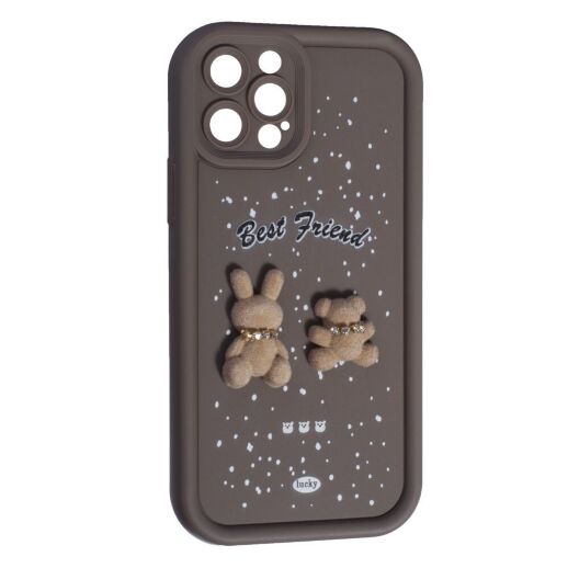 Силікон Best Friend для Apple iPhone 12 Pro Brown