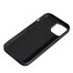 Накладка Leather Carbon With Magnetic для Apple iPhone 15 Black