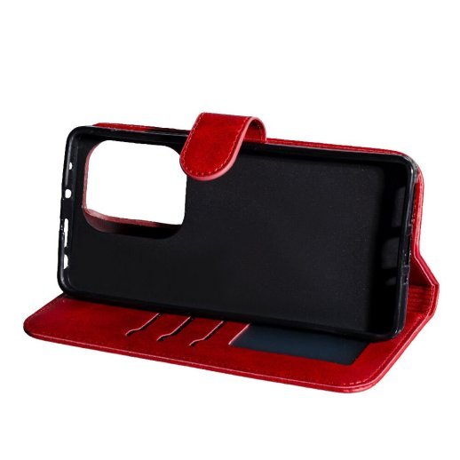 Flip Cover "Business" для Xiaomi Redmi Note 13 Pro (4G) /Poco M6 Pro (4G) Red