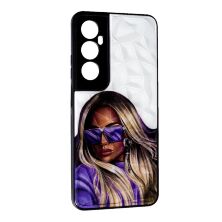 Накладка Prisma Ladies New для Realme C65 (4G) Purple glasses