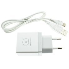 Мережевий зарядний пристрій WUW T23 2 USB + USB Type-C 2100 mA