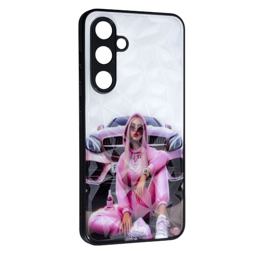 Накладка Prisma Ladies New для Samsung S24 FE Pink Car