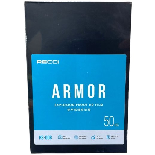 Плівка гідрогель до плотера RECCI ARMOR RS-008 50 штук, глянець