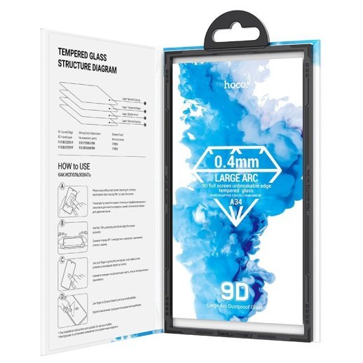 Скло для телефону HOCO A34 9D large arc APPLE iPhone 16 PRO MAX 6.9" (25)