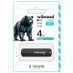 Флеш-накопичувач Wibrand USB 2.0 Grizzly 4Gb Black