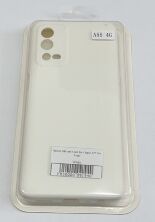 Чохол Silicone Case for Oppo A55 No Logo White