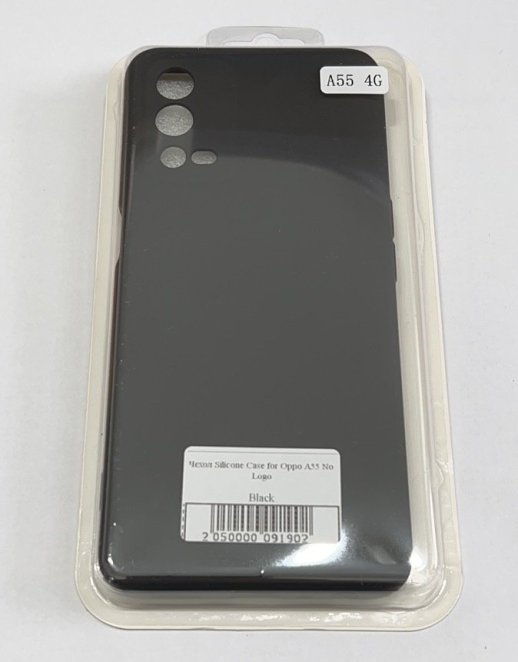 Чохол Silicone Case for Oppo A55 No Logo White