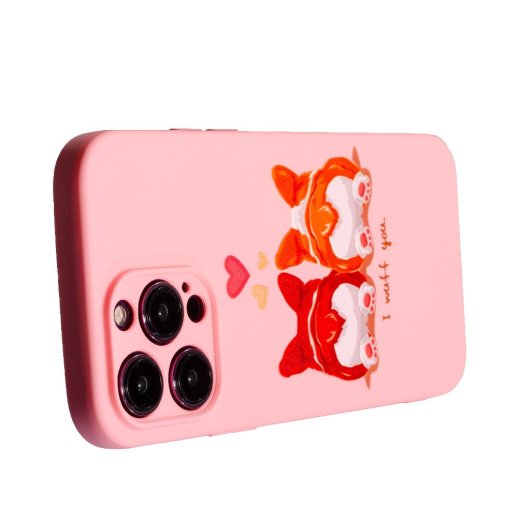 Силіконовий чохол Case Art для Apple iPhone 14 Pro Corgis