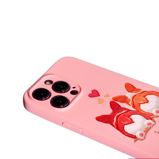 Силіконовий чохол Case Art для Apple iPhone 14 Pro Corgis