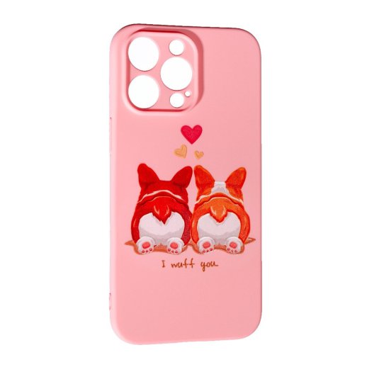 Силіконовий чохол Case Art для Apple iPhone 14 Pro Corgis