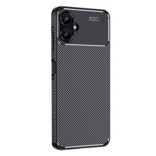 Силіконовий чохолНакладка  Carbon для Samsung A07 Black