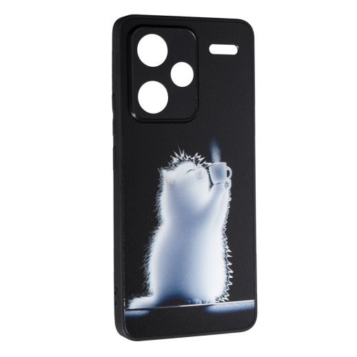 Накладка Fashion Mix для Xiaomi Redmi Note 13 Pro Plus (5G) White Cat