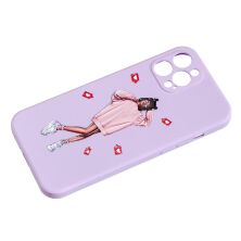 Силікон Case Art для Apple iPhone 12 Pro Max Purple