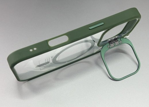 Чехол Magnetic Stand and Magsafe Apple Iphone 16 Pro Grey