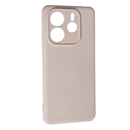 Силікон Case SMTT (AA) для Xiaomi Redmi Note 14 (5G) Pink Sand