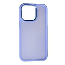 Накладка Matte Metal Buttons для Apple iPhone 13 Pro Max Purple