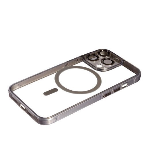 Накладка Aluminium With Magsafe для Apple iPhone 14 Pro Silver
