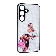 Накладка Prisma Ladies New для Samsung S24 Pink Bag