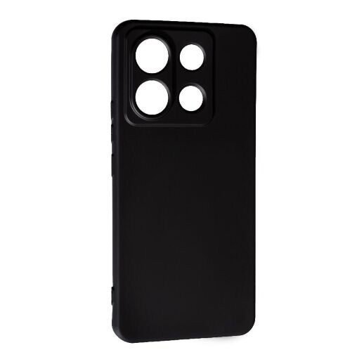 Силікон Case SMTT (AA) для Xiaomi Redmi Note 13 Pro (5G) / Poco X6 Black
