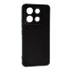Силікон Case SMTT (AA) для Xiaomi Redmi Note 13 Pro (5G) / Poco X6 Black