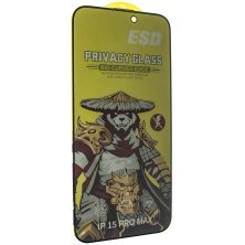 Захисне скло PRIVACY NEW ESD APPLE iPhone 15 PRO MAX 6.7"
