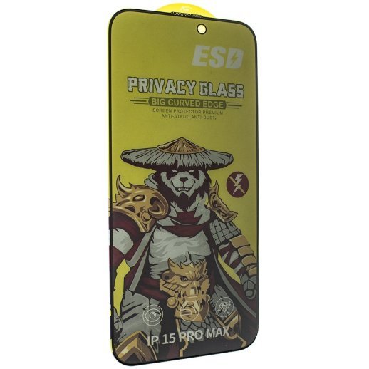 Захисне скло PRIVACY NEW ESD APPLE iPhone 15 PRO MAX 6.7"