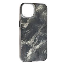 Накладка Marble Style для Apple iPhone 15 Black