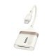 Картридер HOCO UA40A Crystal (Type-C - SD/TF), 2-в-1, абрикосовий