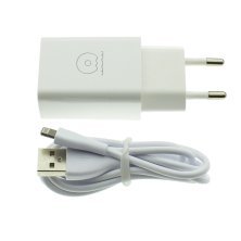 Мережевий зарядний пристрій WUW T25 2.1A + USB Lightning