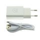 Мережевий зарядний пристрій WUW T25 2.1A + USB Lightning
