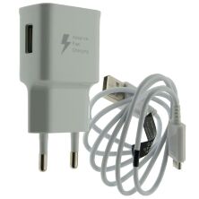 Мережевий зарядний пристрій WUW T19 + USB Micro FAST CHARGER 2000 mA