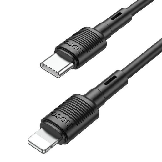 USB-C кабель HOCO X83 Type-C - Lightning 1 МЕТР ЧОРНИЙ