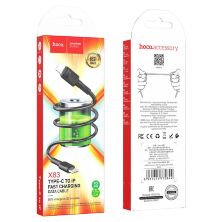 USB-C кабель HOCO X83 Type-C - Lightning 1 МЕТР ЧОРНИЙ