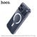 Силіконова накладка HOCO протиударна з MagSafe для APPLE iPhone 17 PRO MAX, прозора