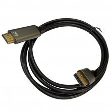 Кабель DisplayPort  -  HDMI DH005 4K 60Hz, CH7218, 1.8 м, чорний